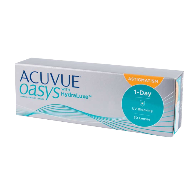Acuvue Oasys 1-day with HydraLuxe for Astigmatism, (30 шт.)